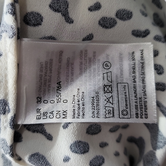 RICHARD ALLAN x H&M Houndstooth Mini Sheath Dress Boatneck Size 0 - Picture 9 of 11